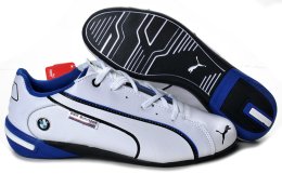 Men's Puma BMW Shoes Blue White Men's Puma BMW Shoes Blue White