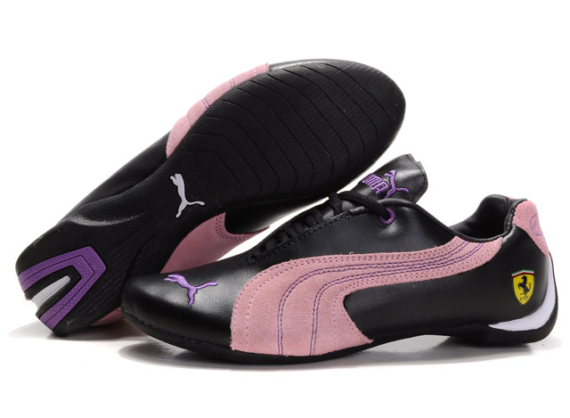 Puma Engine Cat Low Shoes Black/Pink/Purple