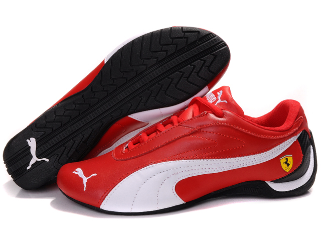 Women's Puma Ferrari Athletic Shoes Red/White/Black | Puma Ferrari ...
