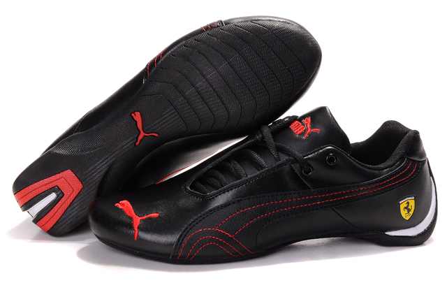Women's Puma Ferrari Inflection Sneakers Black/Red | Ferrari Sneaker ...