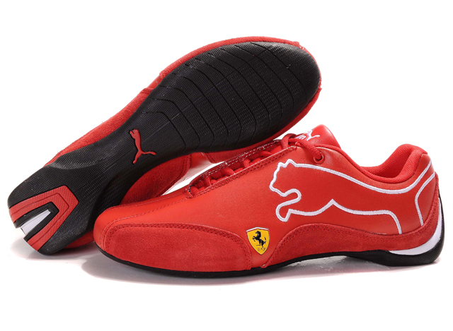 Men's Puma Ferrari Sneakers Red/White 